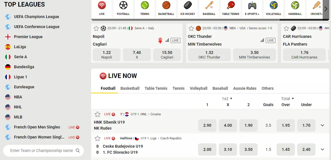 Fezbet Sportwetten